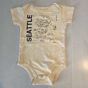 Maptote Seattle‎ Organic Baby Onesie